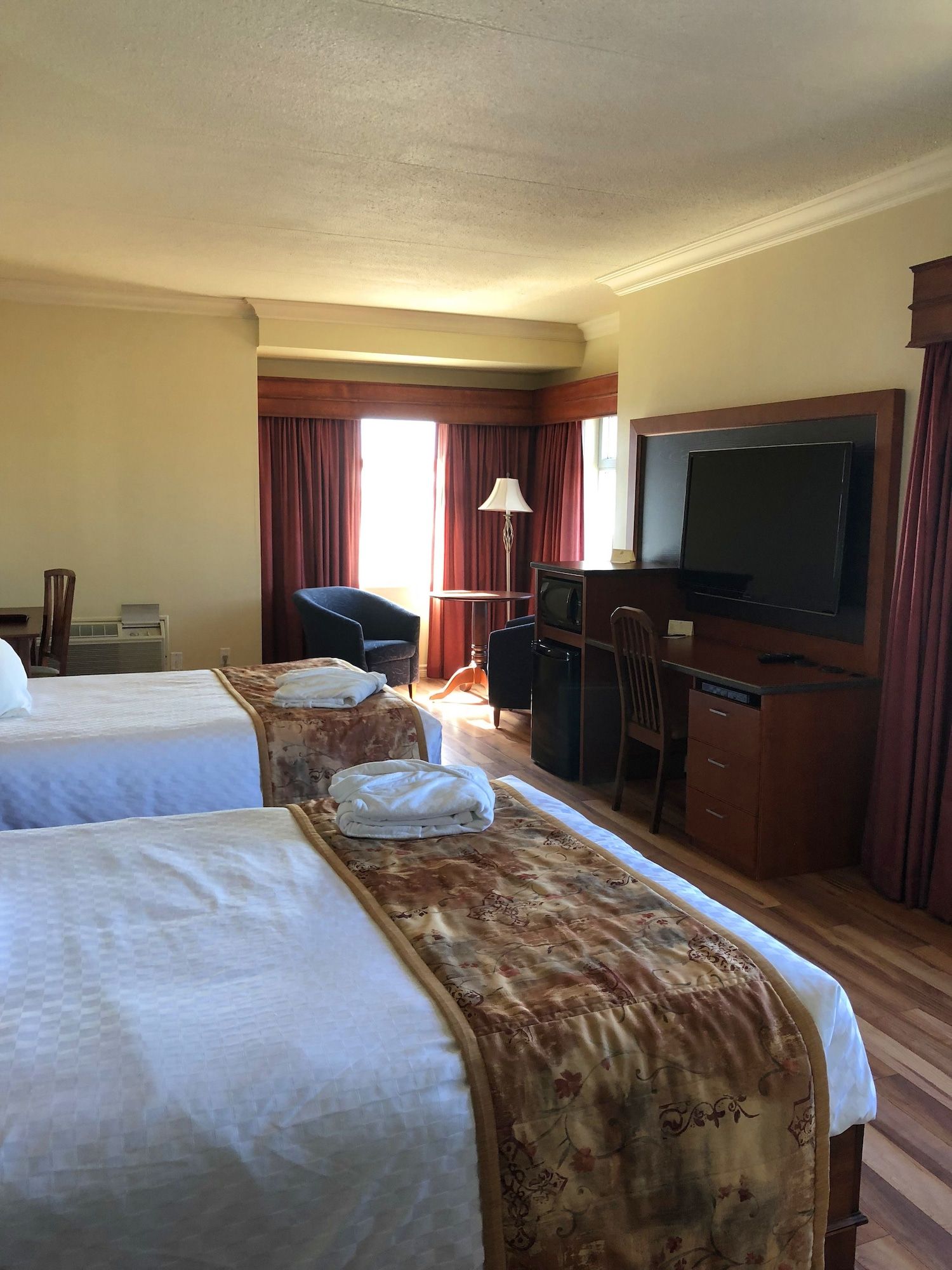 Bedroom view of Hotel L'Oie des neiges