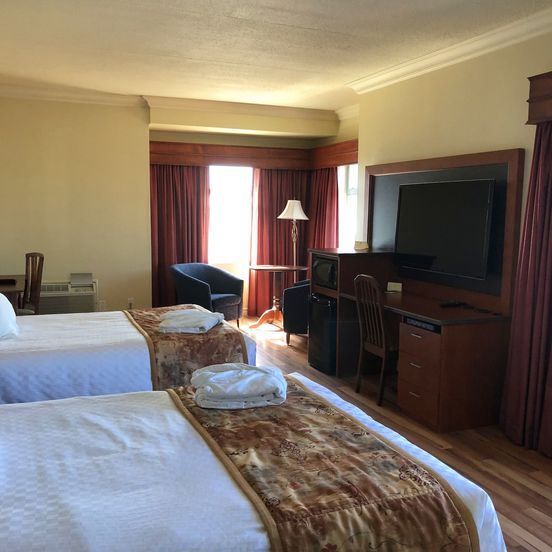 Bedroom view of Hotel L'Oie des neiges