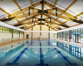 Unique octagon house in woods- Hot tub, pool, fireplace, firepit - Galena - Pool