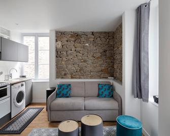 Le Brasier - Petit Cocon dans l'Intra Muros - Saint-Malo - Living room