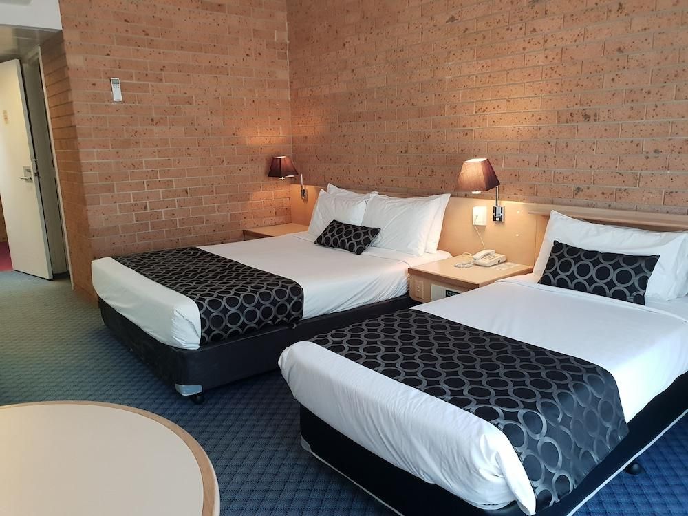 John Hunter Motel - Muswellbrook - Schlafzimmer