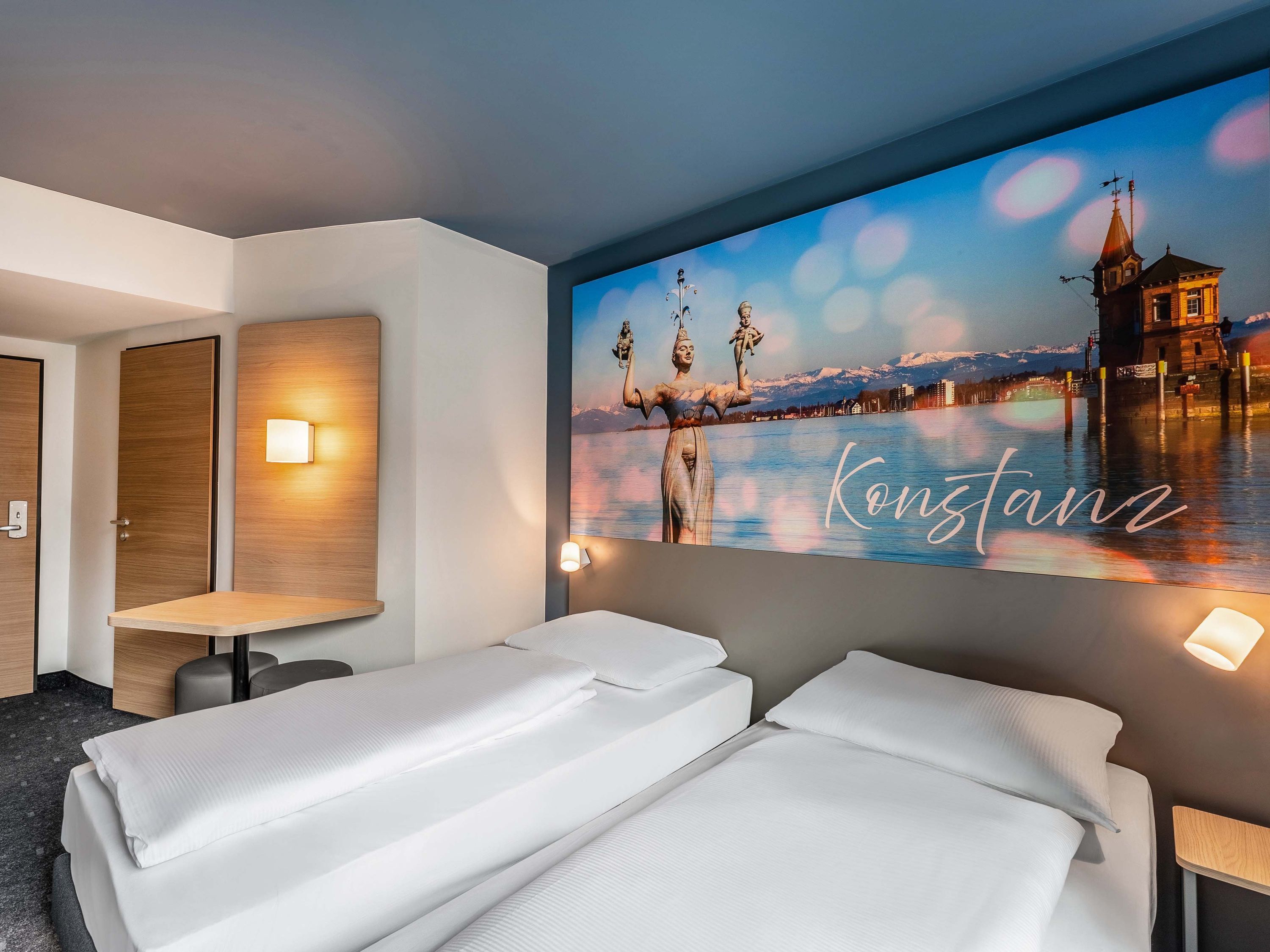 B&B Hotel Konstanz - Konstanz - Yatak Odası