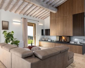 Villa Velari In Volterra With Private Pool, Ac - Volterra - Living room