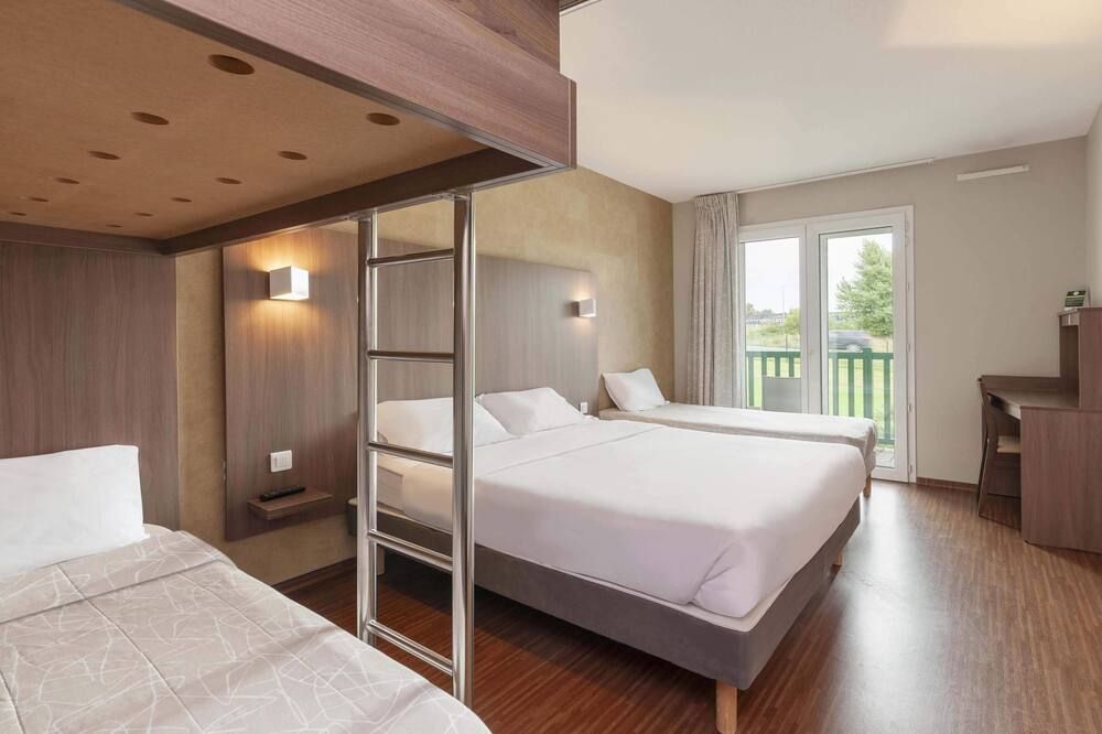 B&B HOTEL Saint Jean de Luz - סן-ז'ן דה-לו - חדר שינה