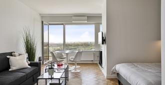 New-York Style Studio (Free Parking/Free Netflix & Sunny Terrace) - Antwerp - Bedroom