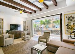 Luxury 2 Bdrm Condo, Walk to Everything in Zona Romantica | Pool, BBQ - Puerto Vallarta - Living room