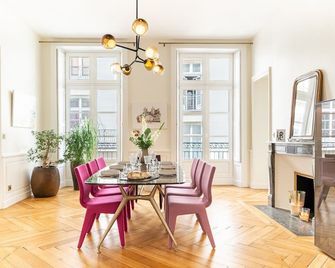 Le Crébillon - Splendide appartement de 204m2 - Nantes - Dining room