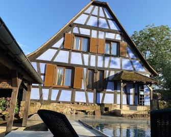 Le Clos Bleu - Gite Rural - Schillersdorf - Building