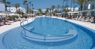 美羅爾拉斯 Riu 宮度假酒店 - 聖巴托洛梅德蒂拉哈納 - 馬斯帕洛馬斯 - 游泳池