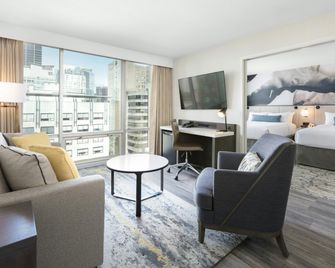 Delta Hotels by Marriott Vancouver Downtown Suites - ונקובר - סלון