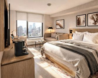 Red Roof PLUS+ Vancouver Airport - Richmond - Bedroom