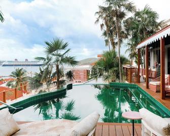 The Pink Palm Hotel - Adults Only - Île Saint-Thomas - Piscine