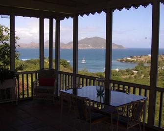 Fabulous Views Overlooking Oualie Bay & The Narrows To St Kitts - Newcastle - Balcony