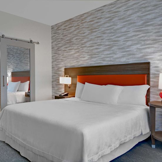 Bedroom view of Home2 Suites by Hilton Fort Myers Colonial Blvd