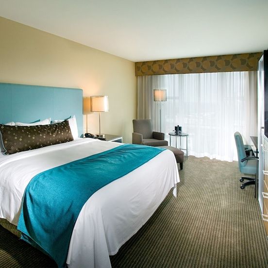 Bedroom view of The Heldrich Hotel