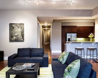 Wrigley Field Stadium Suite 4 Bedroom 2 Bathroom - Chicago - Sala de estar