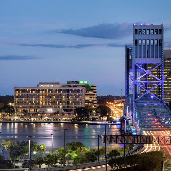 Outdoors view view of DoubleTree by Hilton Hotel Jacksonville Riverfront