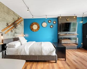 Initial / Loft de la montagne / MSA - Saint-Ferreol-les-Neiges - Bedroom