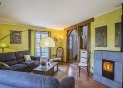 Piscine chauffée Villa mouettes de Loire - Maslives - Living room