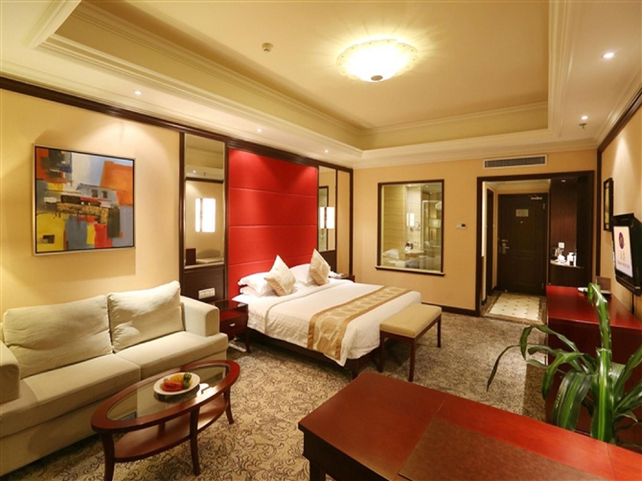 تشينج داو كوايتونج إنترناشيونال هوتل - تشينغداو - غرفة نوم