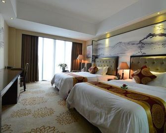 Beihai Zhiboyuan Boutique Hotel (Beihai High-Speed Railway Station) - Beihai - Bedroom