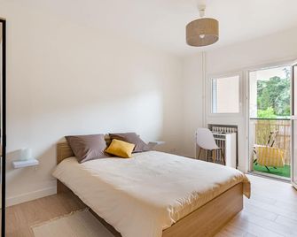 Appart Cosy - Comme À La Maison - St Etienne - Saint-Étienne - Bedroom