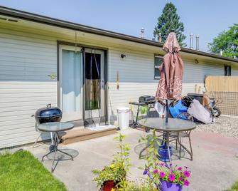 2 Mi to Dtwn Missoula Duplex with Fenced Yard - Missoula - Patio