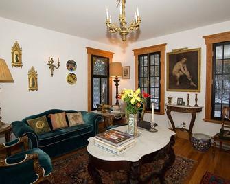 Falls House at Horned Dorset Artists' Colony - Leonardsville - Sala de estar