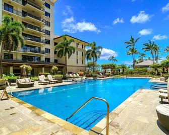 Kbm Resorts Free Car Beach Villas At Ko Olina Bvk-O-1604 Penthouse Ocean Views - Kapolei - Pool