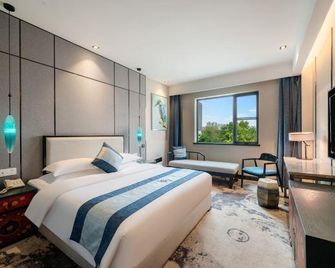 Yaaaaa!letting~yue Hotel - وهان - غرفة نوم