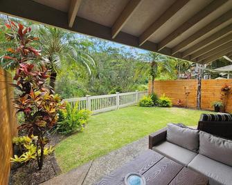 Central Tropical Streamside Retreat 0 Cleaning Fee. Ask About Shorter Stays. - Mililani - Patio