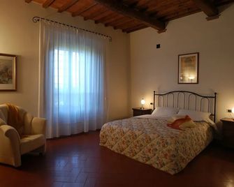 Podere Fignano, holiday home - apartments fully renovated 2024 - Montaione - Schlafzimmer