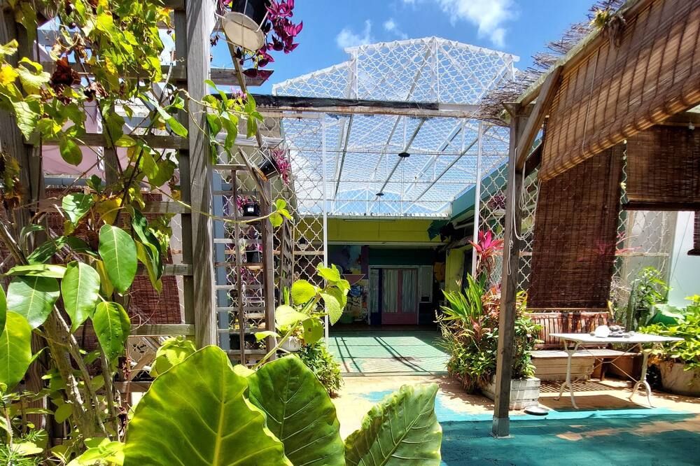 The Green Hostel - פואנט א פיטר - פטיו