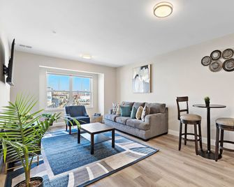 1br Downtown Newark20 Min From Nyc - Newark - Sala de estar