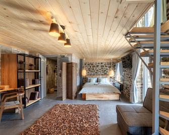 Dandy Villas Karpenisi Complex - Lux Chalets - Inflatable Pool-Hot Tub - Agios Nikolaos - Camera da letto