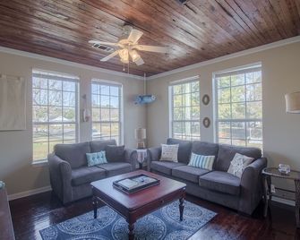 Comfy and Cozy 5 min walk to the Gulf in Historic District - Gulfport - Living room