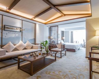 Floral Hotel· Juyi Hotel(Suining Wanda Plaza Government Service Center Store) - Suining - Schlafzimmer