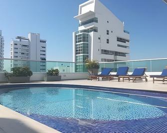 Apartamento con vista al mar - Piscina en la azotea - 2 habitaciones + 2 baños - Cartagena - Pool