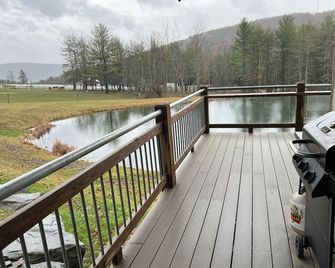 Cozy 2-bedroom cabin in Vestal NY - Vestal - Balcón