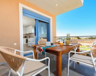 Cindy Luxury Villas Crete Bl - Stavros - Balkon
