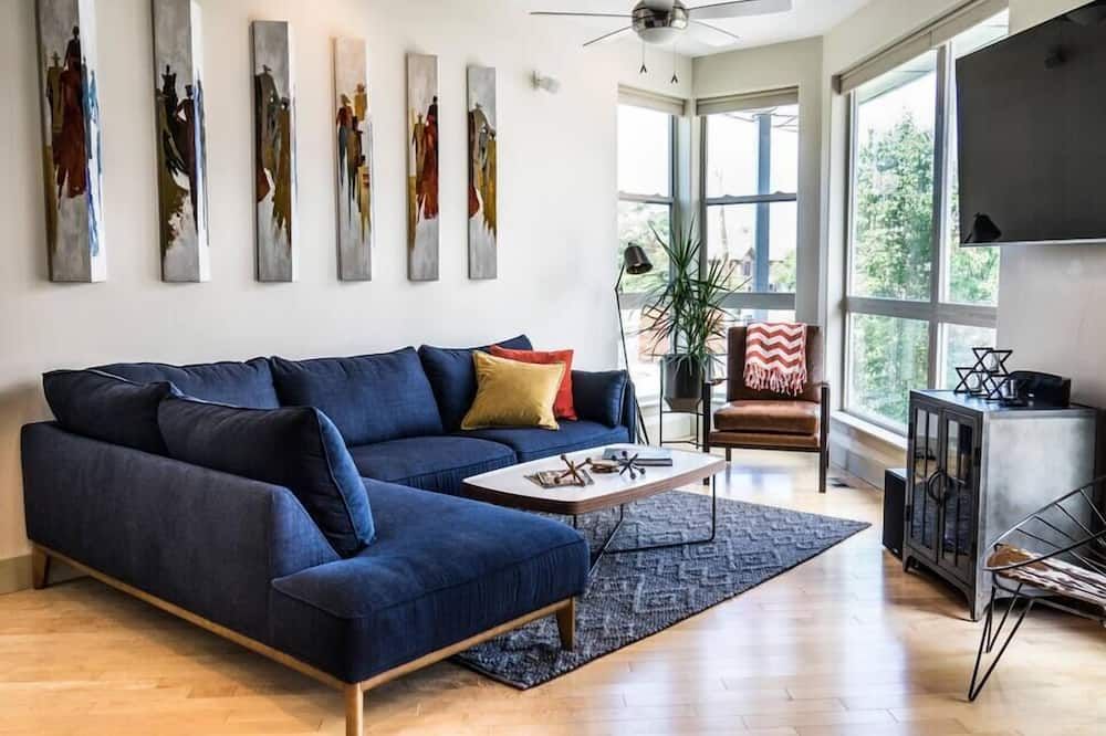 Unique townhome in Denver's best location with rooftop hot tub - Denver - Sala de estar