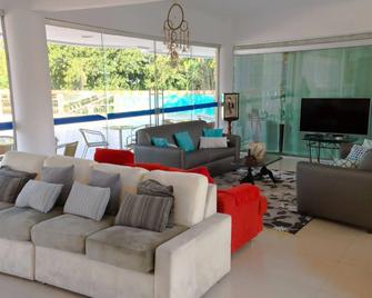 Hotel Chácara do Mosteiro - São Vicente - Living room