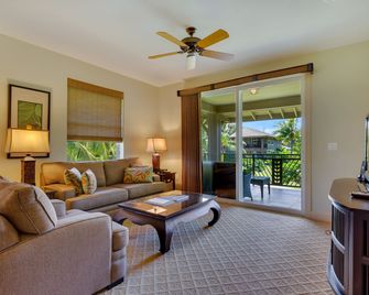 Castle Hali'i Kai at Waikoloa - Waikoloa Village - Ruang tamu