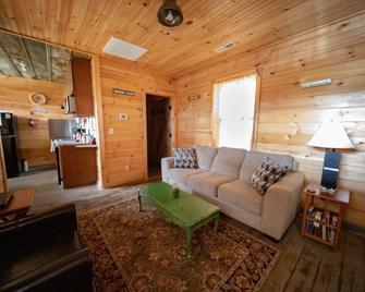 Pisgah Adventure Cabin. Designed for your basecamp to hike or bike. - Pisgah Forest - Living room
