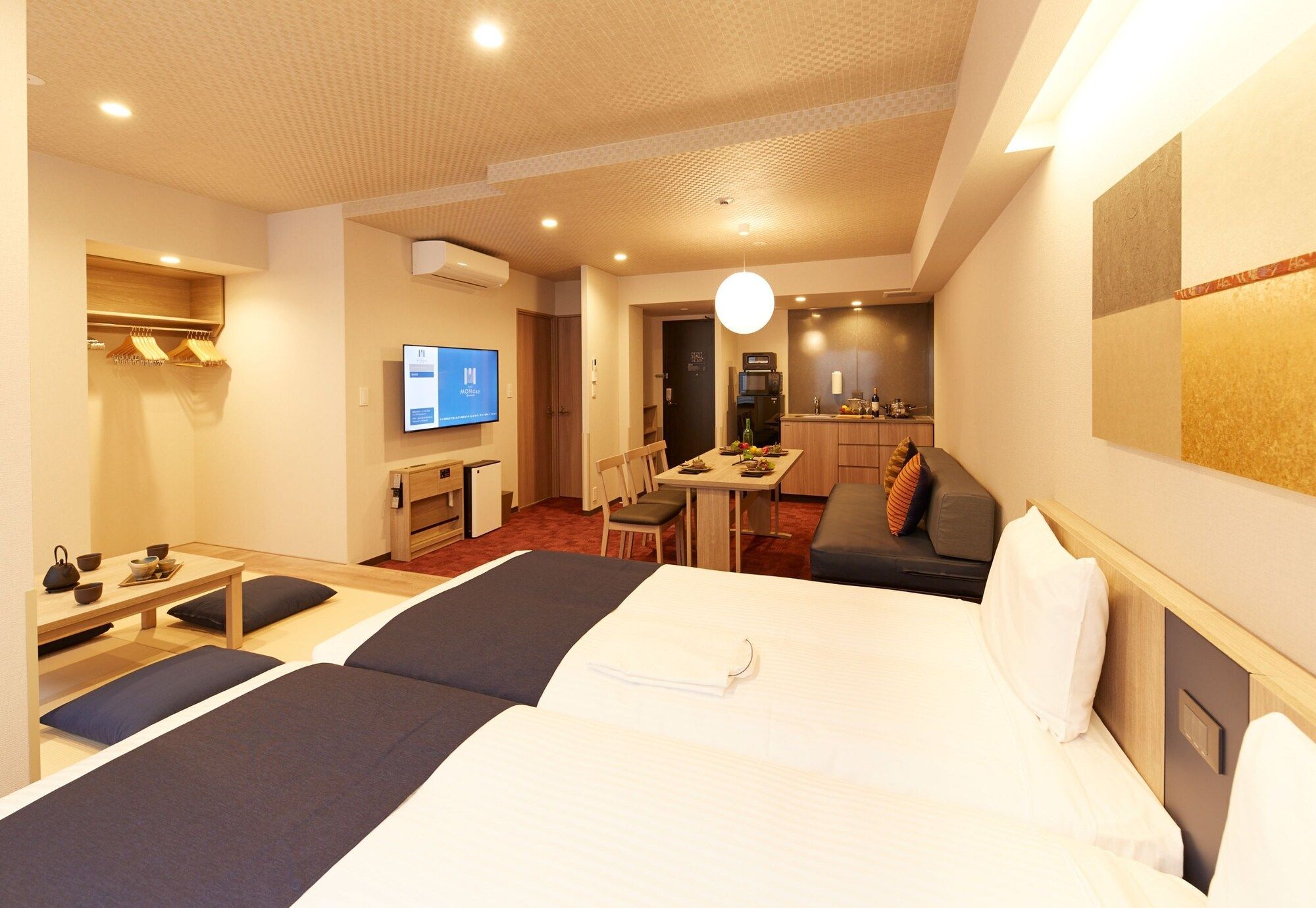 Monday Apart Premium Kyoto Station - Kyōto - Schlafzimmer