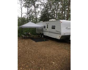 Lets go Camping. 25 ft Travel Trailer for Rent. 1/2 Towable - Red Deer - Kitchen