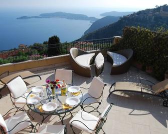Stunning Penthouse with panoramic views of Eze Village and the French Riviera - Eze - Balcony