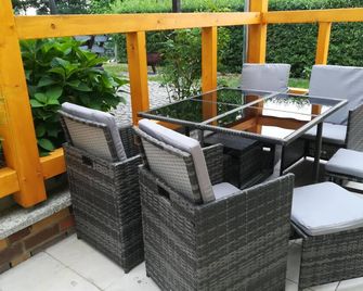 Holiday bungalow 'Paradiesweg' - Joachimsthal - Patio