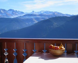 Ski In Ski Out Balcony South Wifi Duplex 8-10 People Bisanne 1500 Les Saisies - Villard-sur-Doron - Balkon