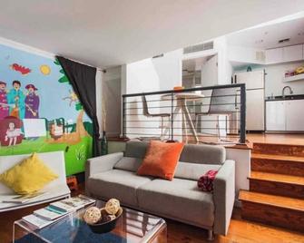 Bevery Hills Modern Guest House - Beverly Hills - Living room